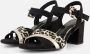 Marco Tozzi Sandalen met hak zwart Synthetisch Dames - Thumbnail 1
