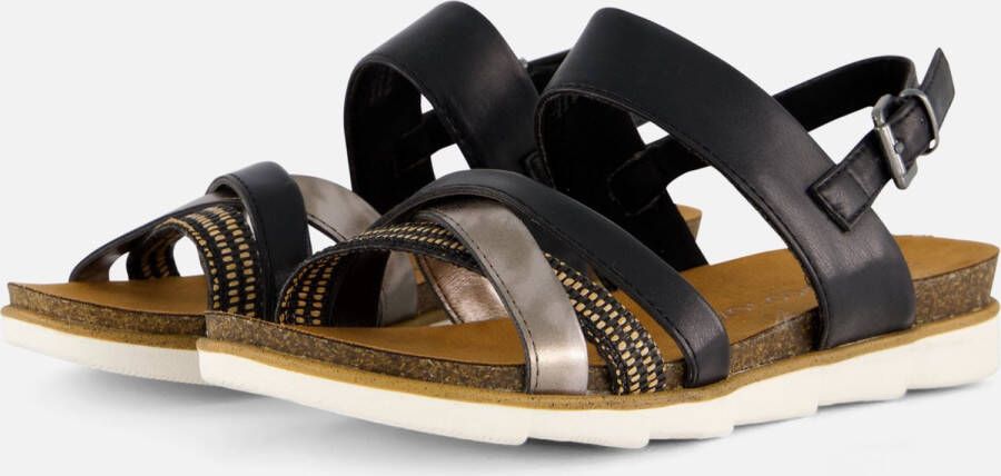 Marco Tozzi Sandalen zwart Synthetisch Dames
