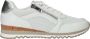 Marco Tozzi MT Vegan Soft Lining + Feel Me removable insole Dames Sneaker WHITE COMB - Thumbnail 1