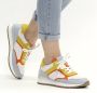 Marco tozzi Wit Multicolor Sneaker met Enkelsupport Multicolor Dames - Thumbnail 1