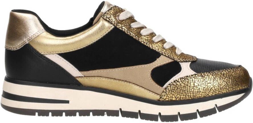 Marco Tozzi Sneakers Laag Sneakers Laag Goudkleur