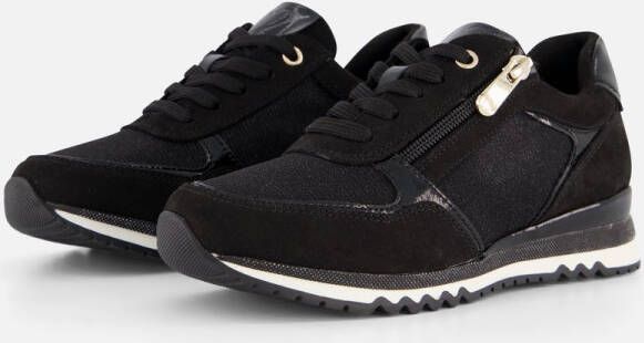 Marco Tozzi Sneakers zwart Textiel Dames