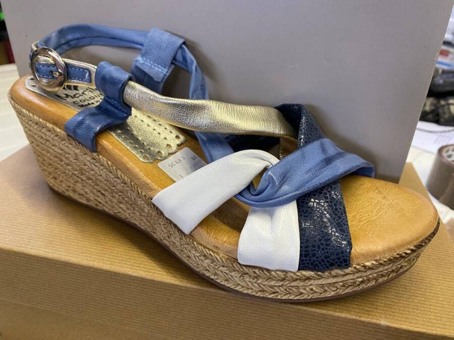 MARILA Colours Sandalen Blauw