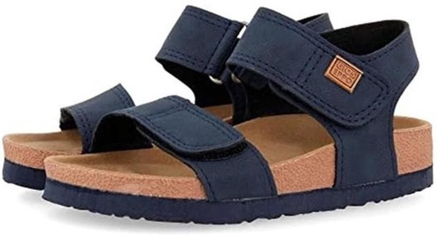 Marineblauwe teenslippers voor jongens Waterdichte zool