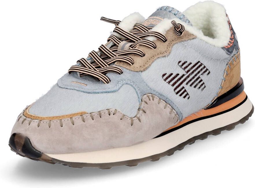 Maripe Maripé dames sneaker Amsterdam blauw combi