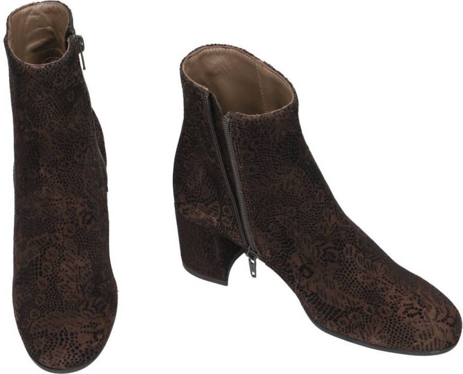 Maripé MaripÉ -Dames bruin donker enkellaarzen