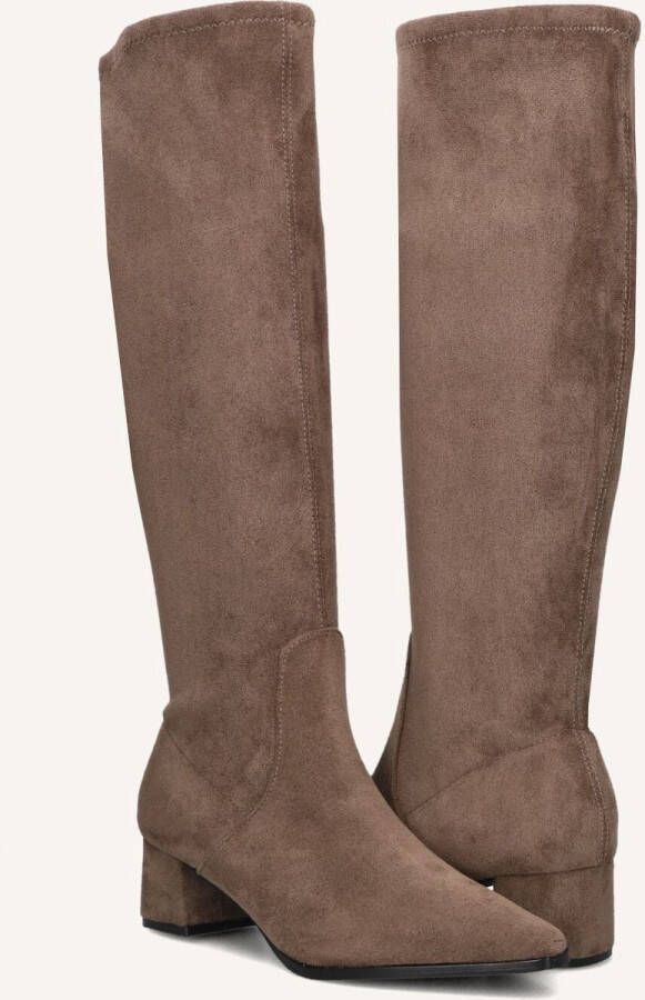 MARLOU 0690-2 Laarzen Suèdelook Dames Taupe - Foto 4