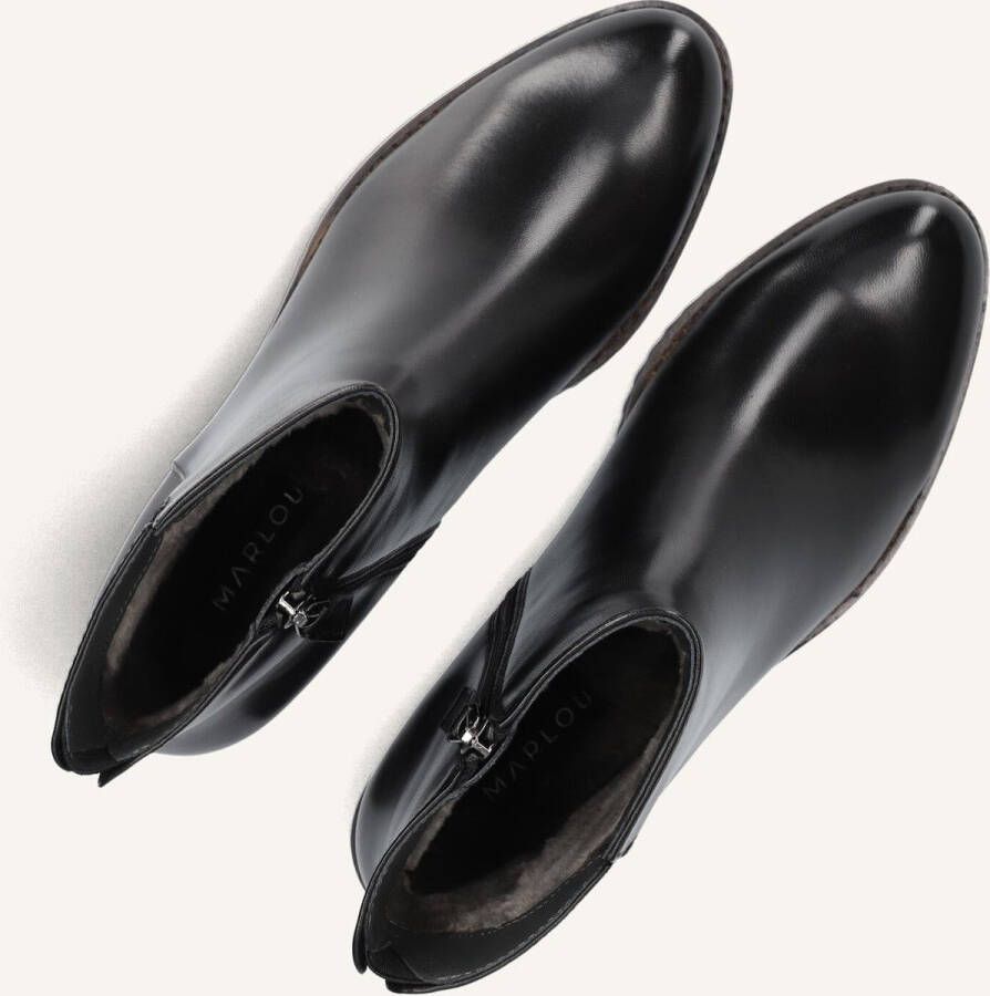 MARLOU Gg410 Enkellaarsjes Enkelboots met rits Dames Zwart - Foto 5