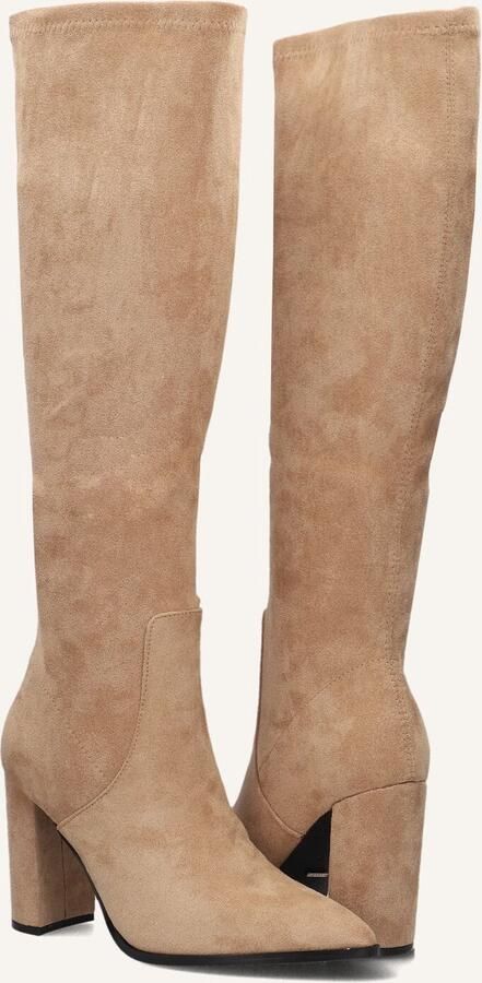 MARLOU Hoge Laarzen Dames 0492-21 Maat: 37 Materiaal: Textiel Kleur: Beige - Foto 2