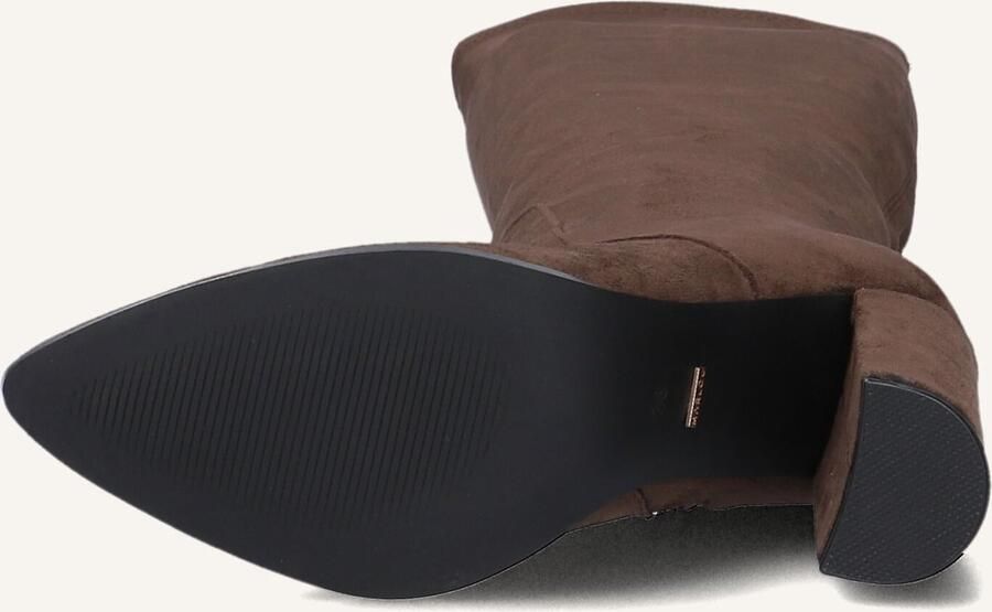 MARLOU Hoge Laarzen Dames 0492-21 Maat: 38 Materiaal: Textiel Kleur: Bruin - Foto 2