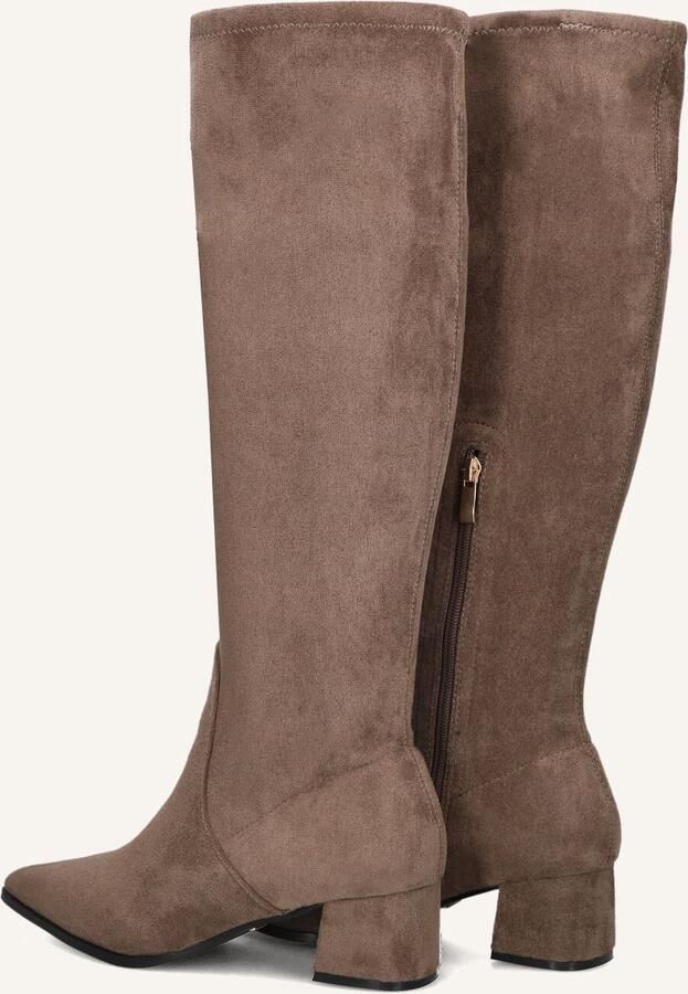 MARLOU 0690-2 Laarzen Suèdelook Dames Taupe - Foto 2