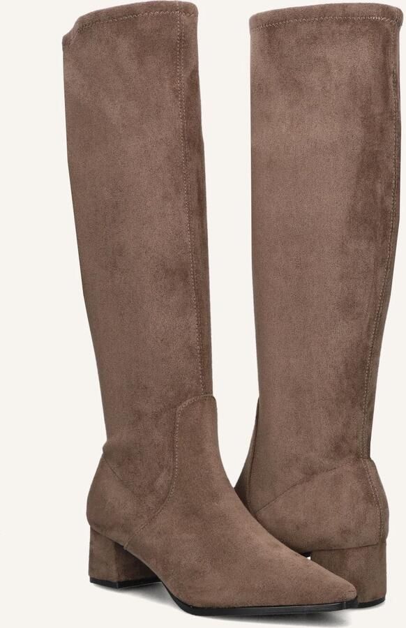 MARLOU 0690-2 Laarzen Suèdelook Dames Taupe - Foto 2