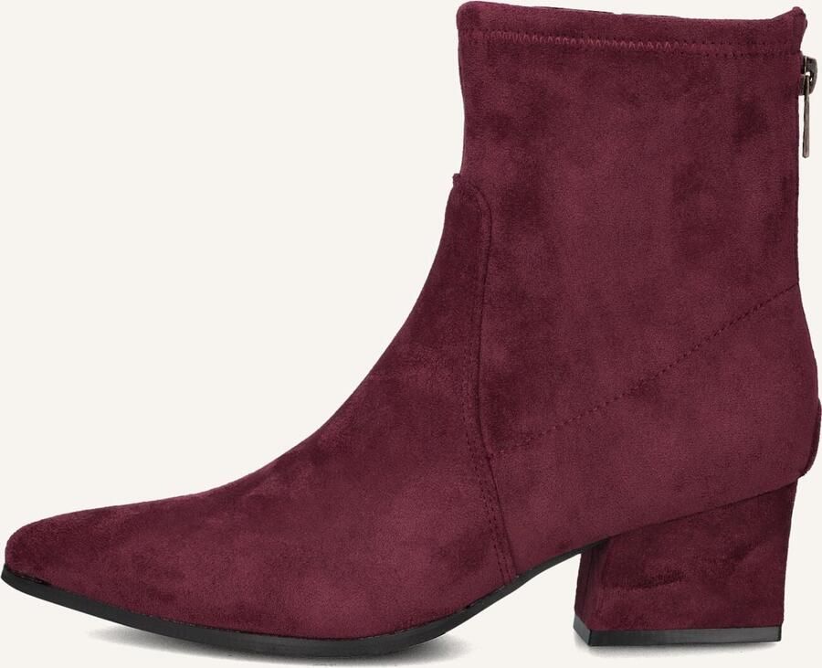 MARLOU Cshn80982 Enkellaarsjes Enkelboots met rits Dames Bordeaux - Foto 6