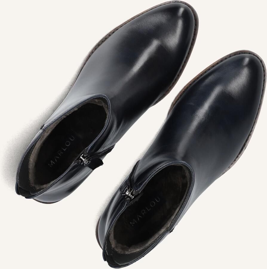 MARLOU Gg410 Enkellaarsjes Enkelboots met rits Dames Blauw - Foto 2
