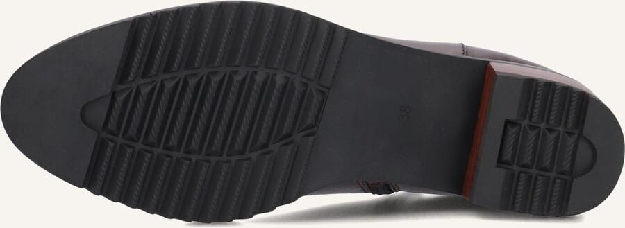 MARLOU Gg410 Enkellaarsjes Enkelboots met rits Dames Bruin - Foto 4