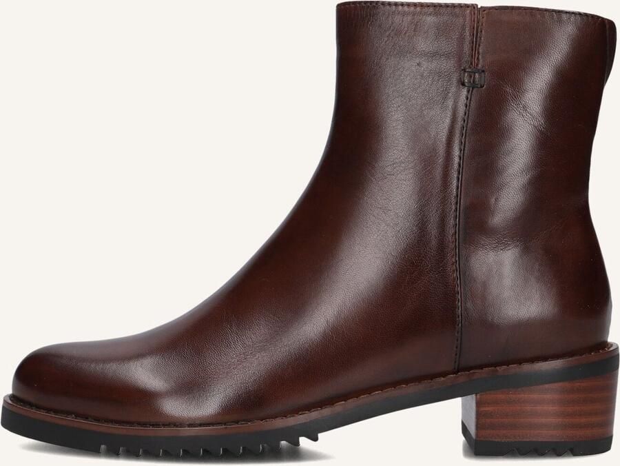 MARLOU Gg410 Enkellaarsjes Enkelboots met rits Dames Bruin - Foto 3