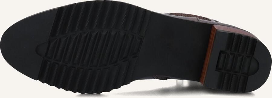MARLOU Gg411 Enkellaarsjes Enkelboots met rits Dames Bruin - Foto 4