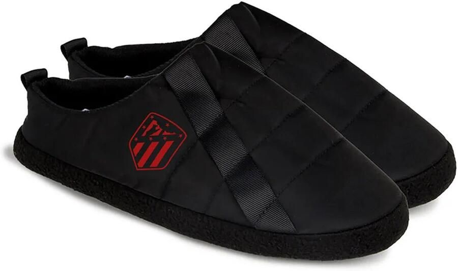 Marpen Atletico De Madrid Opened Padded Pantoffels Zwart
