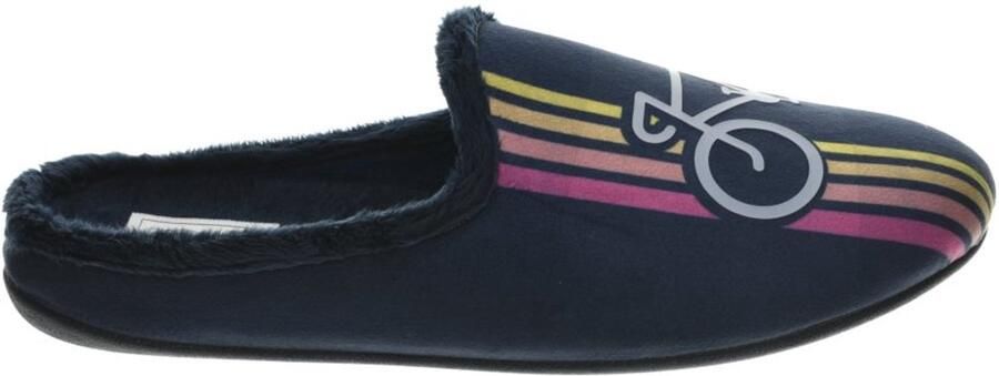 Marpen Blauwe Pantoffel Sloffen Fiets Heren
