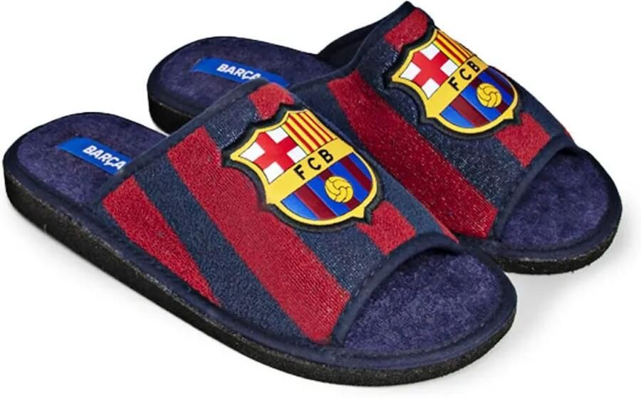 Marpen Fc Barcelona Opened Pantoffels Blauw