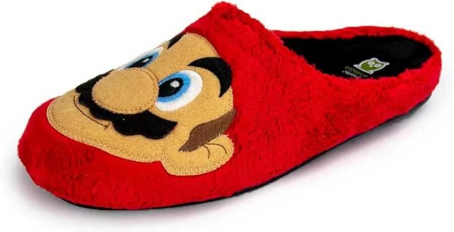 Marpen Mario Pantoffels Rood Man