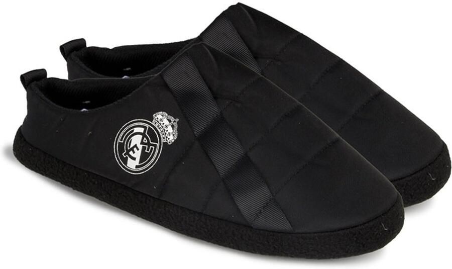 Marpen Real Madrid Cf Opened Padded Pantoffels Zwart