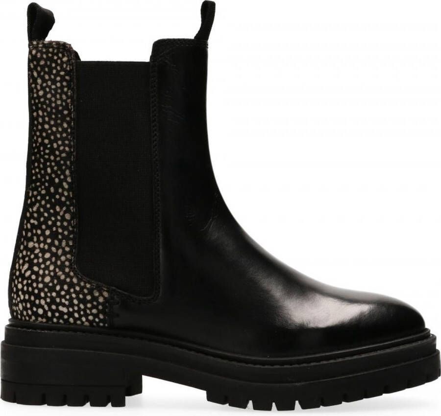 Maruti Bay Chelsea boots Pixel Zwart Black Pixel Black