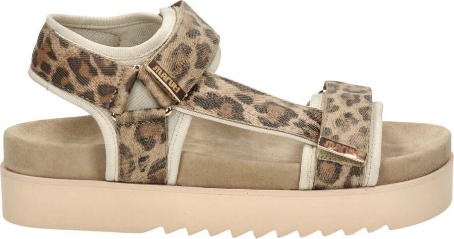 Maruti BEAU sandalen luipaardprint Textiel Dames