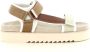 Maruti Beau Textile Dames Sandalen Bruin - Thumbnail 8