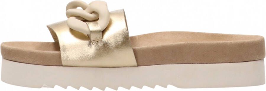 Maruti Beli Slippers Goud Gold