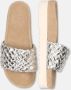 Maruti Billy Slippers leather Silver - Thumbnail 9