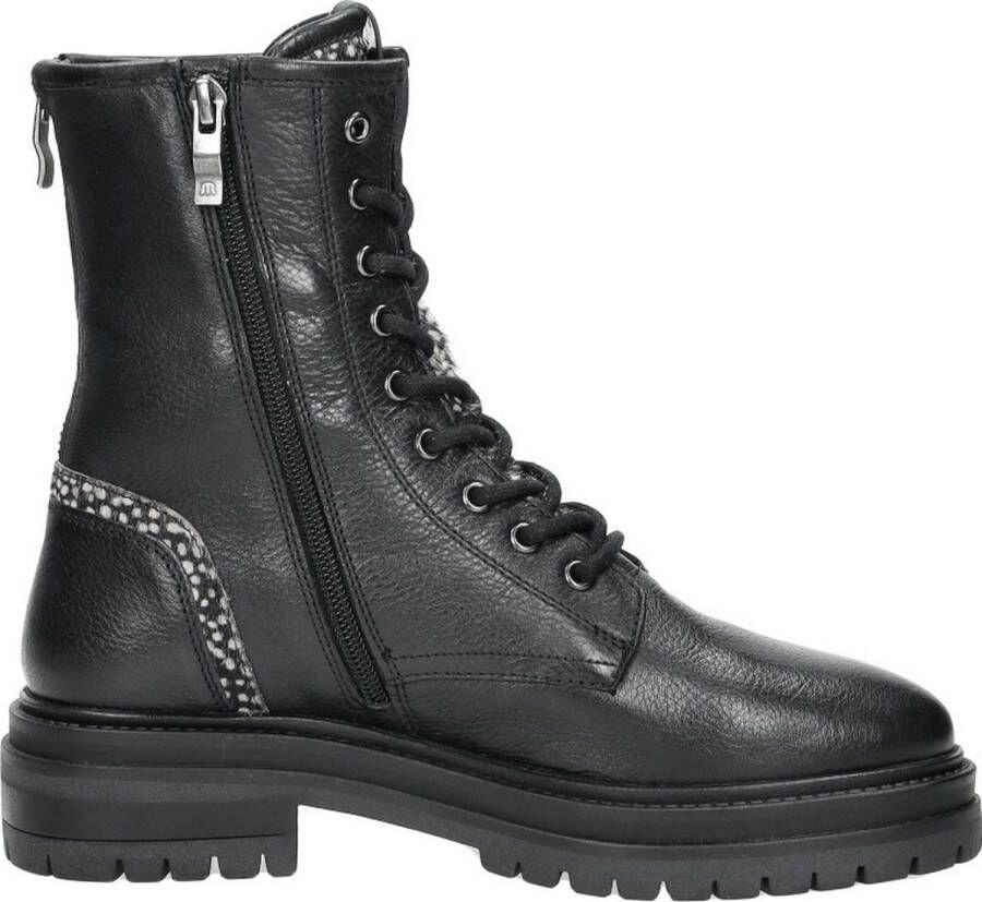 Maruti Bonnie Veterboots Laarzen Met Veters Zwart