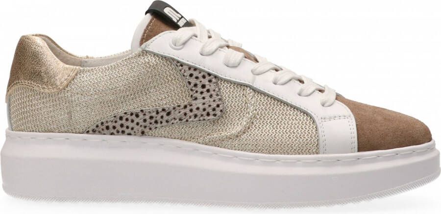 Maruti Charlie Sneakers Beige Beige Gold