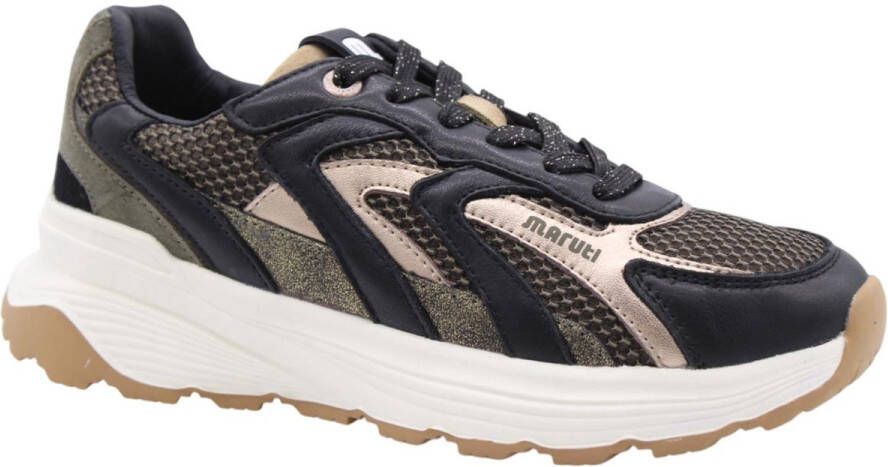 Maruti Groene Chunky Sole Sneakers voor Vrouwen