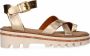 Maruti Kiki Sandalen Plat Goudkleur - Thumbnail 1