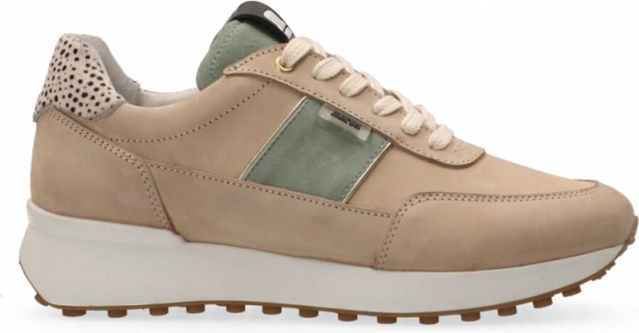 Maruti Lois Sneakers Bruin Beige Green