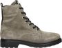 Maruti Lucy Suede Taupe L45 Dames Veterboot Taupe - Thumbnail 1