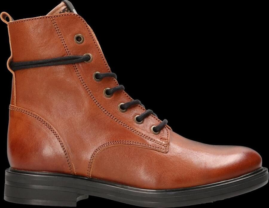 Maruti Anabela Boots Pixel Cognac Leer Dames Laarzen Cognac - Foto 8
