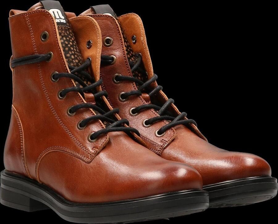 Maruti Anabela Boots Pixel Cognac Leer Dames Laarzen Cognac - Foto 7