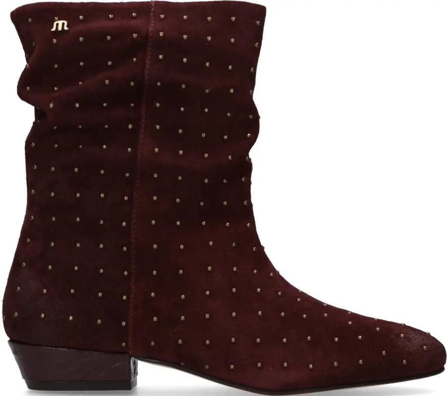 Maruti Dames Enkellaars Amina Studs Dark Brown Donkerbruin