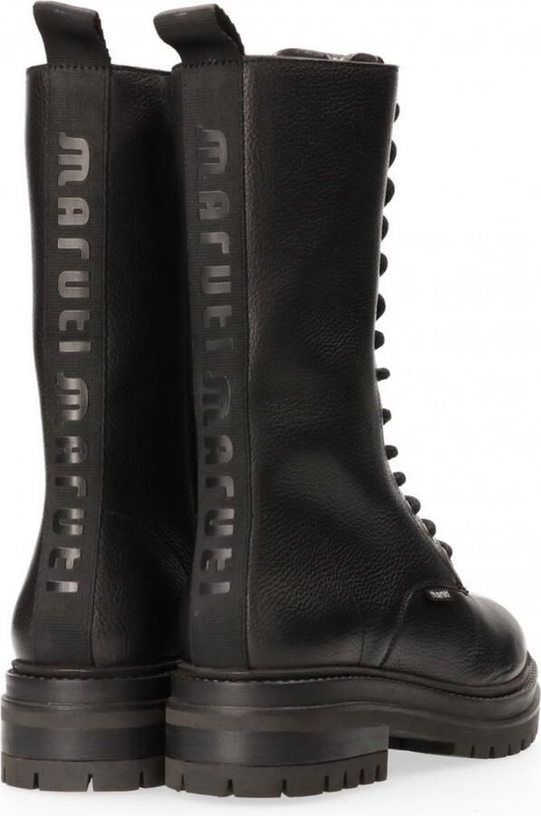 Maruti Benji Veterboots Laarzen Met Veters Dames Zwart - Foto 6