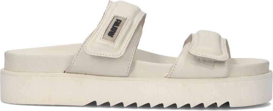 Maruti Witte Leren Slipper Brooke Beige Dames - Foto 2