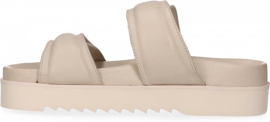 Maruti Witte Leren Slipper Brooke Beige Dames - Foto 10