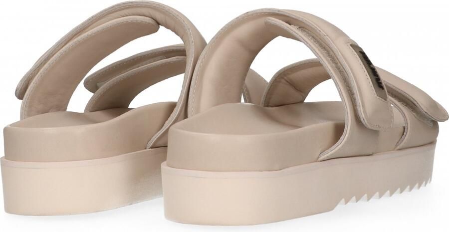 Maruti Witte Leren Slipper Brooke Beige Dames - Foto 4