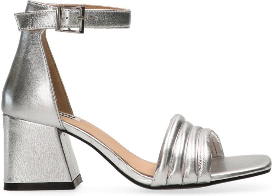 Maruti Catrina Sandalen op hak leather Silver