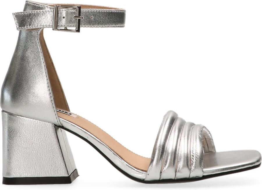 Maruti Catrina Sandalen op hak leather Silver