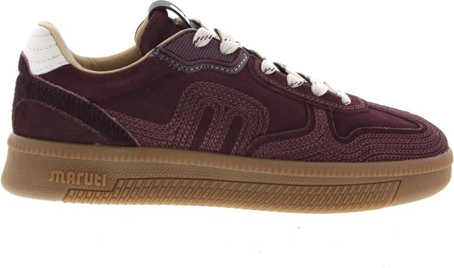 Maruti Bordo Suede Dames Sneakers Yale 66.1844.05-F36 - Foto 2