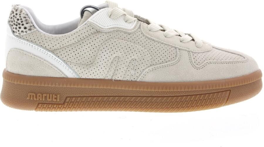 Maruti Yale Suede D69 Dames Sneakers Zand - Foto 2