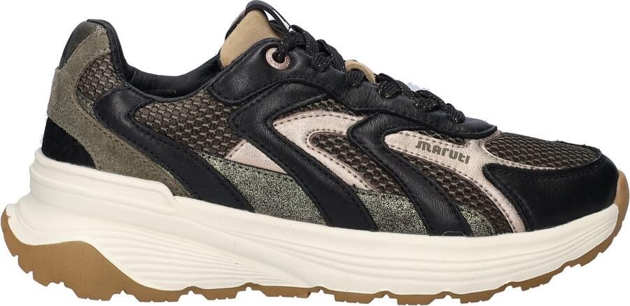 Maruti Groene Chunky Sole Sneakers voor Vrouwen