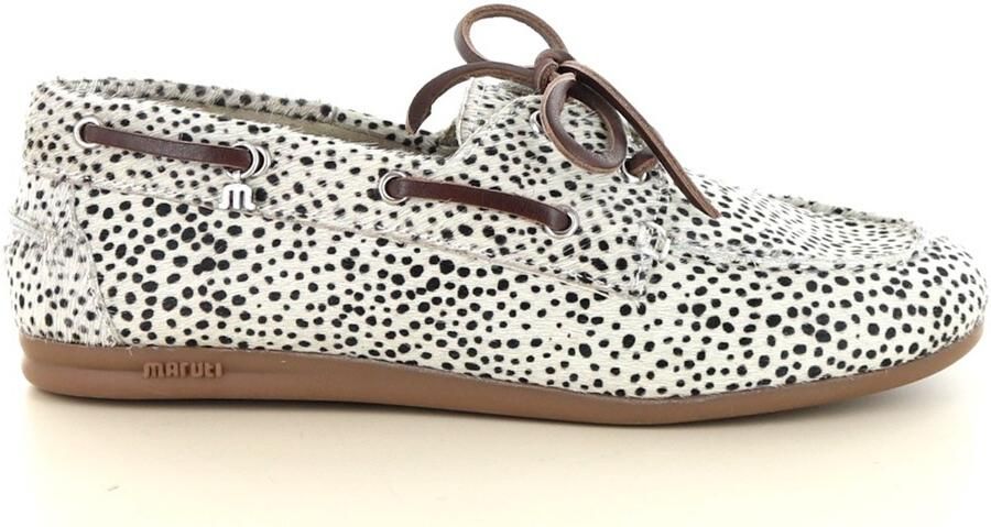 Maruti Eliza dames loafer Wit zwart